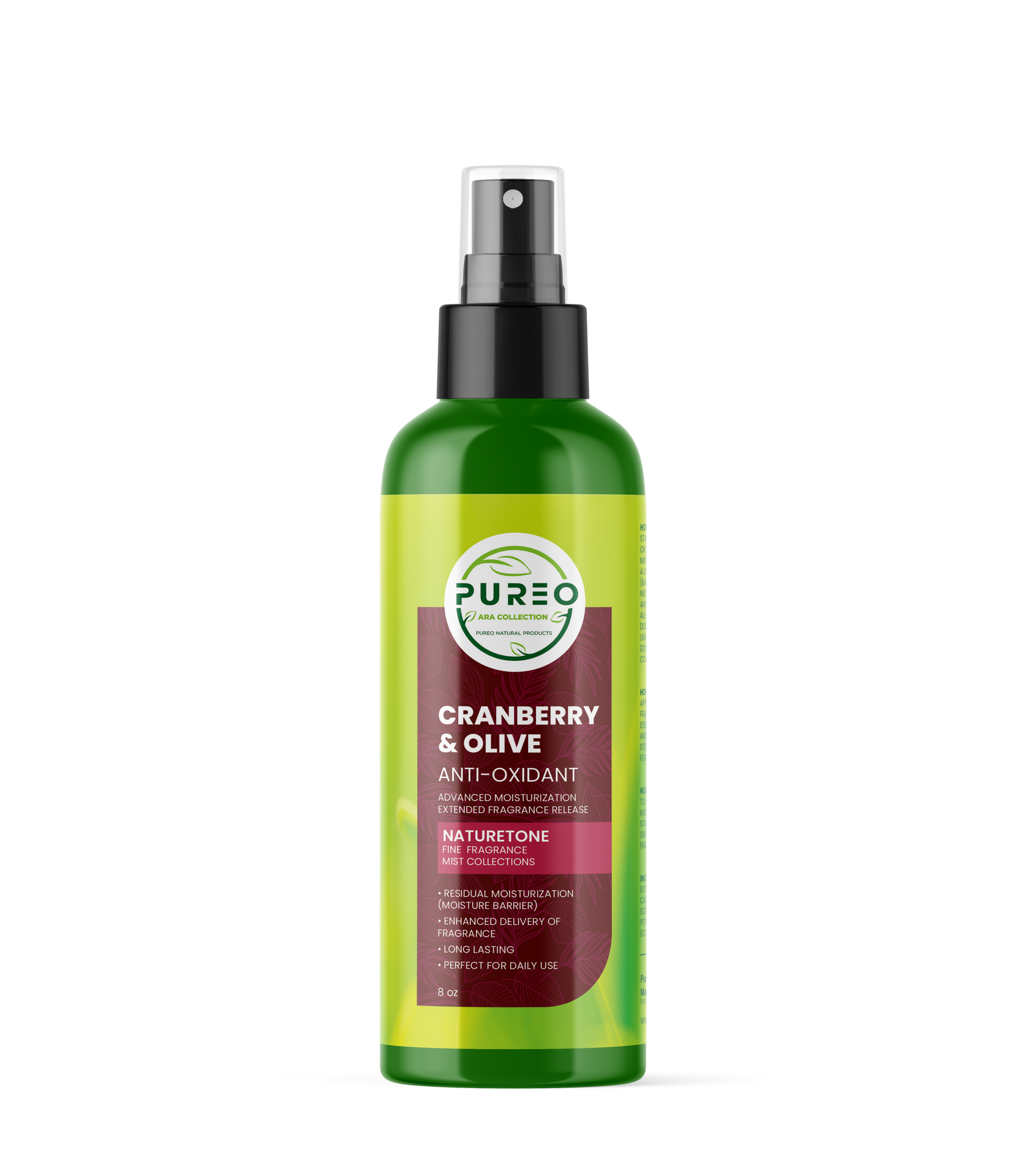 Cranberry & Olive Anti-Oxidant Body Moisturizer & Extended Fragrance Spray