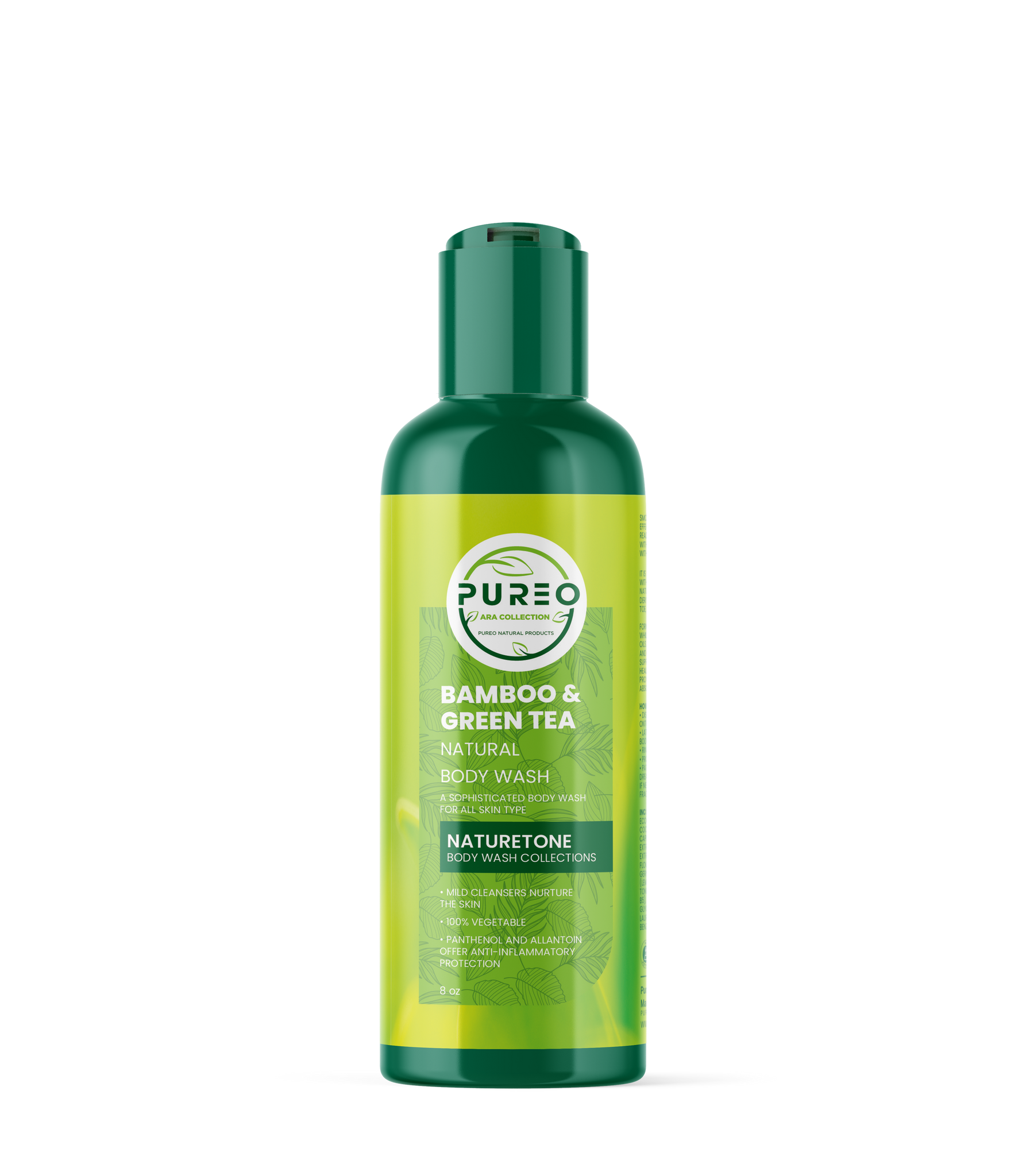 Bamboo & Green Tea Natural Body Wash